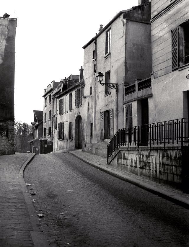 Montmartre, Paris, 1971