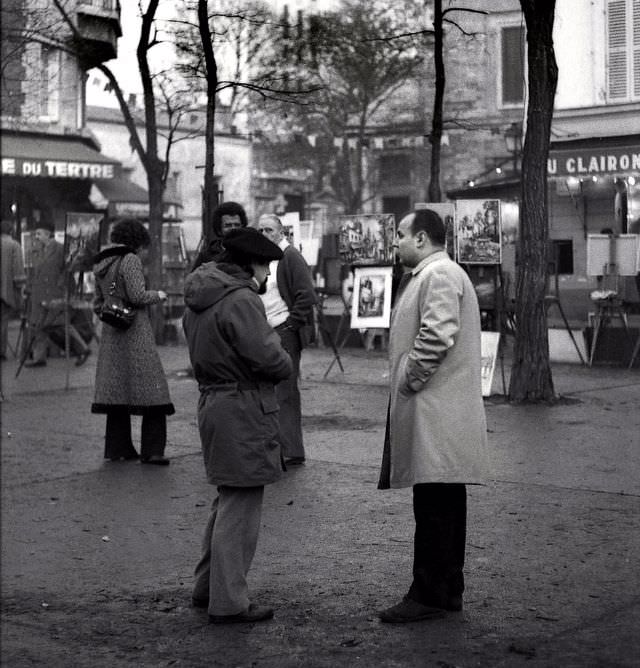 Montmartre, Paris, 1971