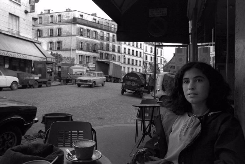 Rue Des Abbesses, 18th arrondissement, Montmartre, Paris, 1978