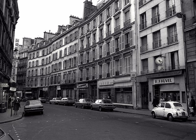 Rue Saint Lazare, Paris, 1978
