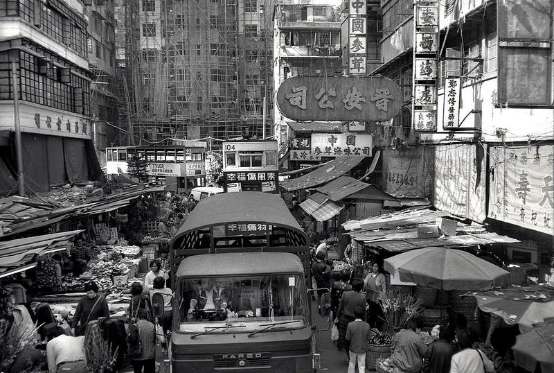 North Point district,Chung Yeung Street at North Point, Hong Kong