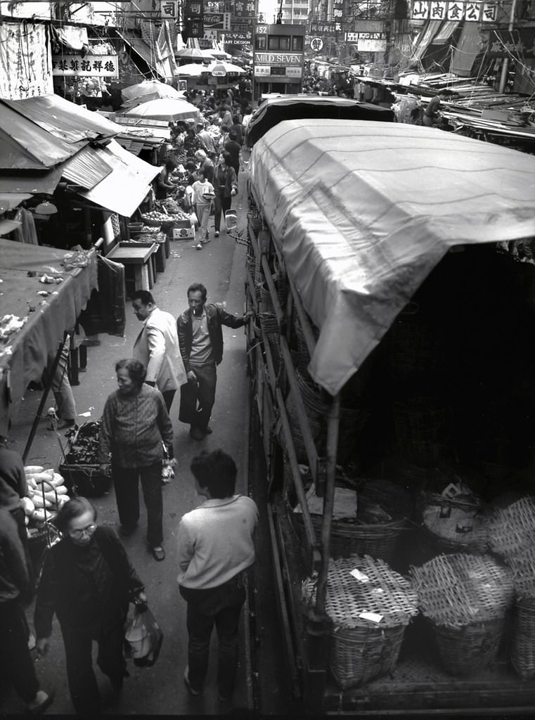 North Point district, Hong Kong, 1986.