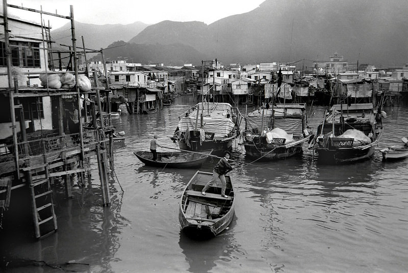 Tai O, Outlying Islands, Hong Kong, 1986.