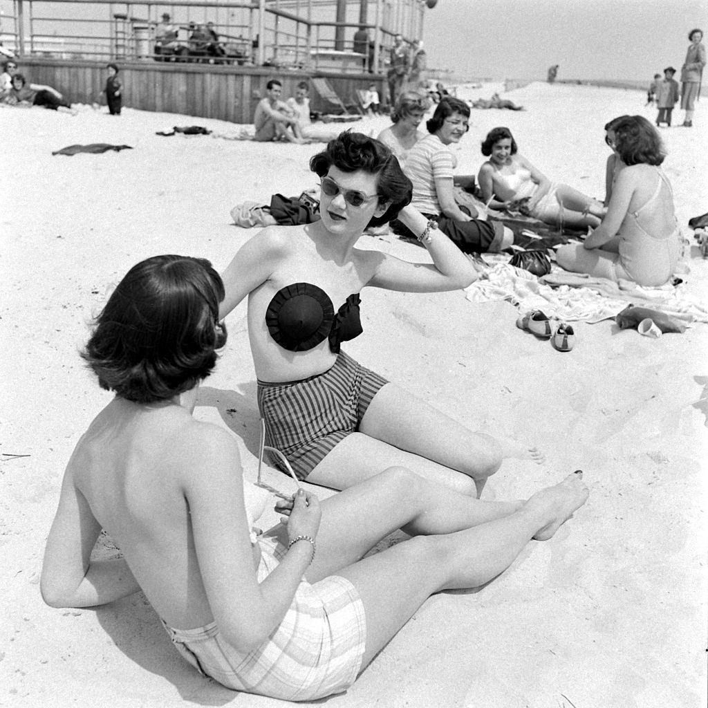 The Adhesive Bra: Strapless Cups For Each Breast Stuck On With Glue, Introduced in 1948