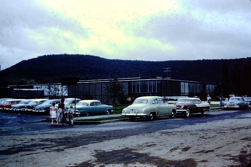 Corning Glass Center, New York. March 1955