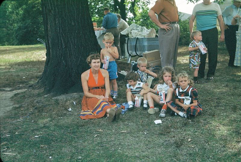 At Carnegie Park, Pennsylvania. May 1952