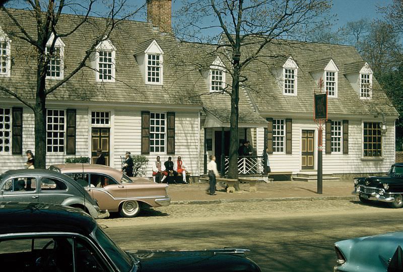 Colonial Williamsburg, Virginia. July 1957