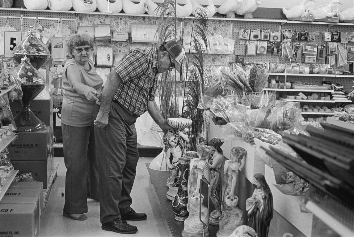 At Elmore’s “department” store, 1981 Aug