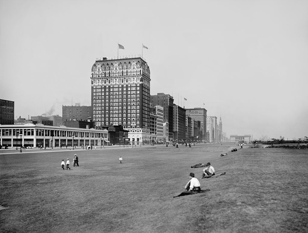 Grant Park, Chicago, 1915.