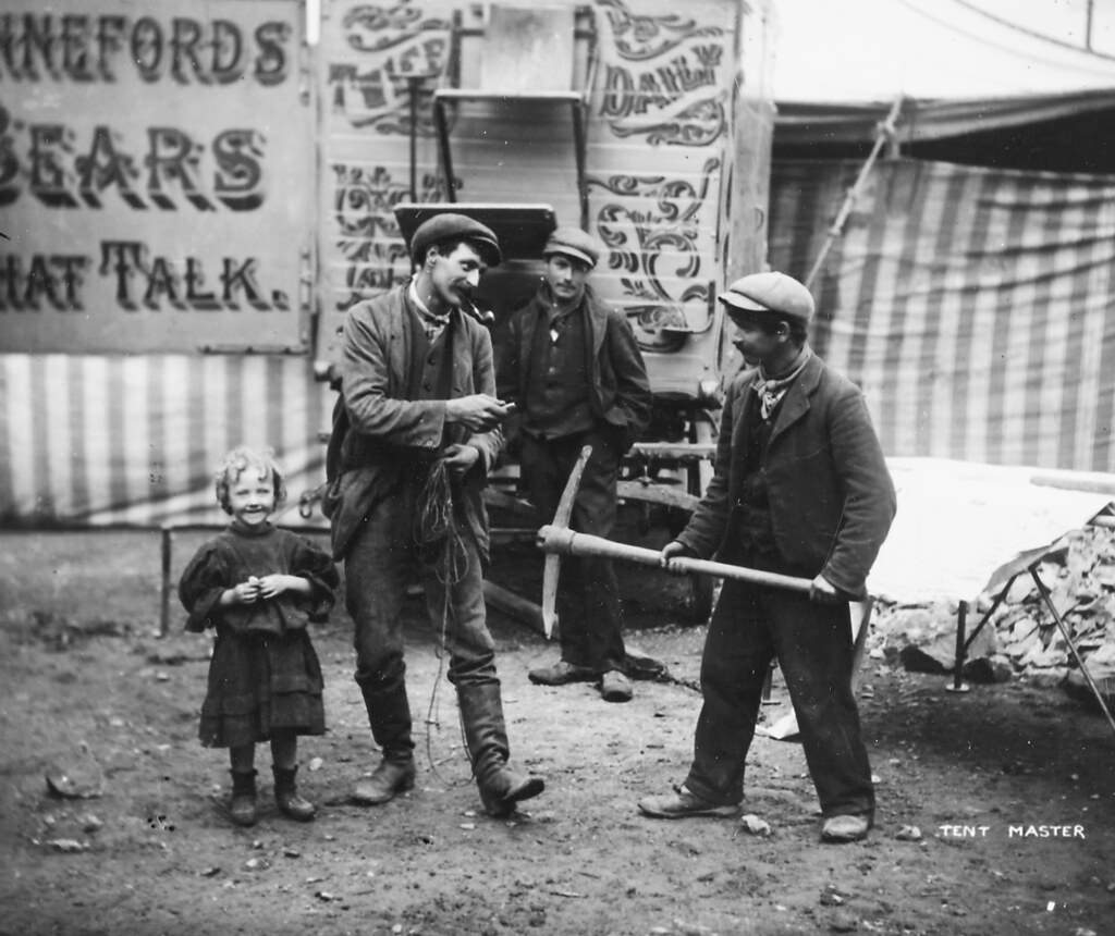 The tent master, 1910.