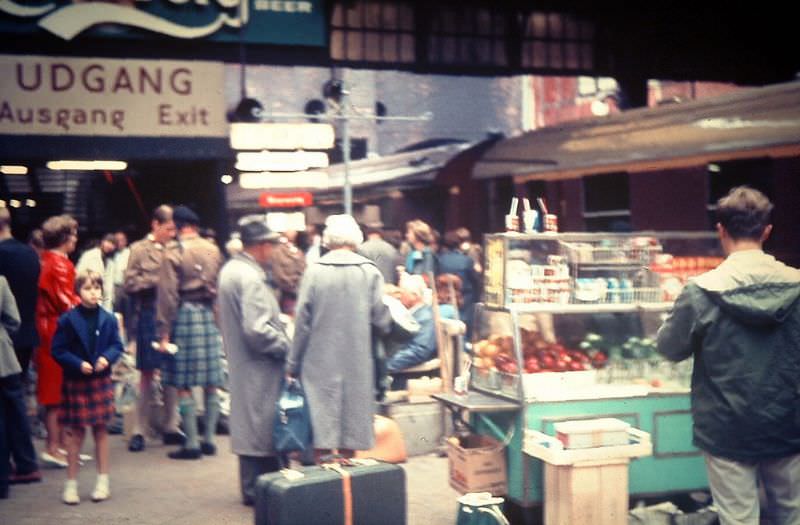 Denmark street scenes, 1966