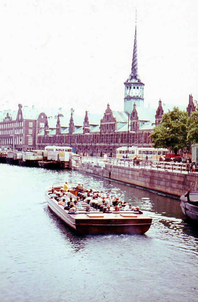 The canal in Denmark, 1966