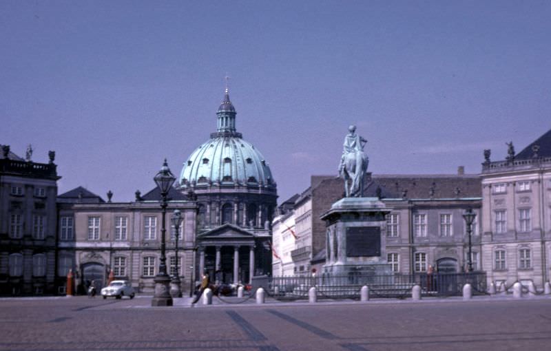 Amalienborg Palace, Copenhagen, 1968