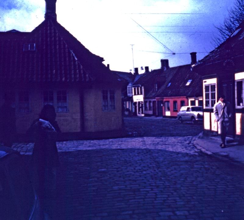 Hans Christian Andersen's house in Odense, 1968