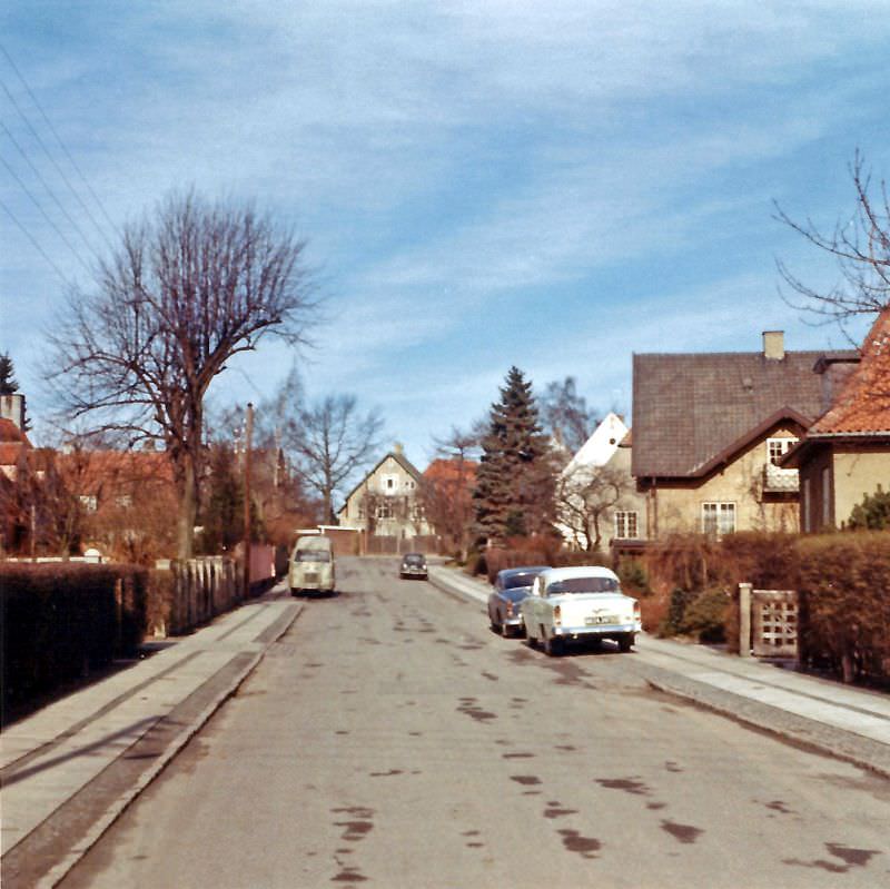 Udsigten street in Gentofte, 1968