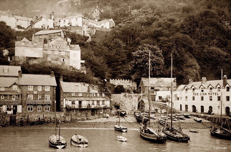 Clovelly, Devon, circa 1900-1910