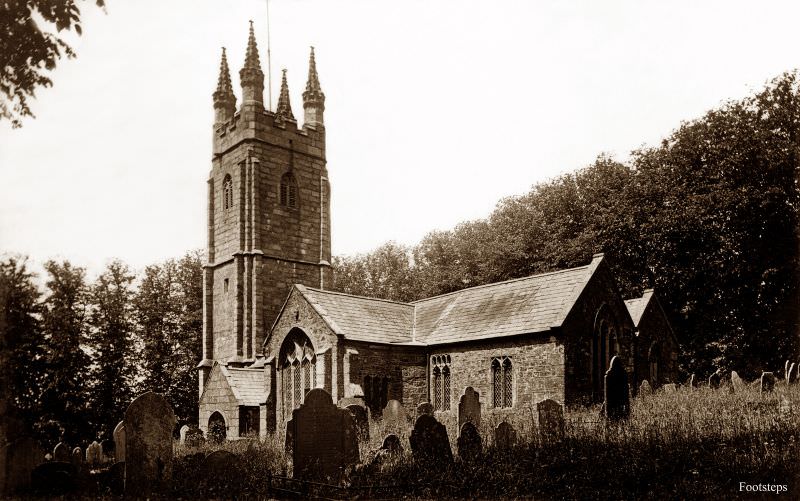 St Peter's Church, Peter Tavy, Devon, circa 1910s