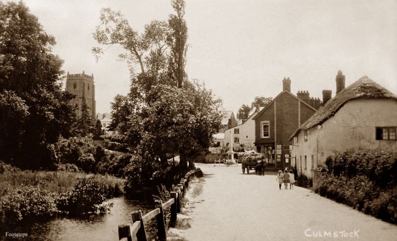 Culmstock, Devon, circa 1920s