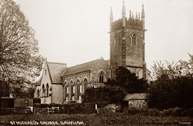 St Michael's Church, Dawlish, Devon, circa 1920s