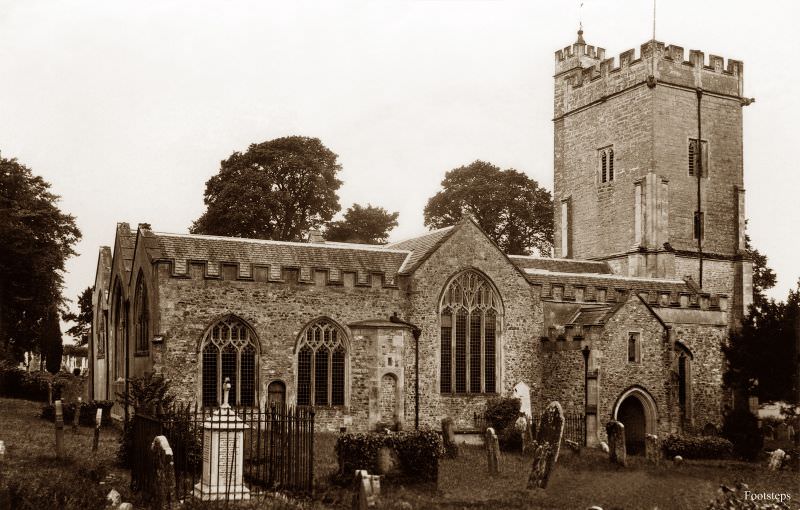 St Michael's Church, Honiton, Devon, circa 1920s