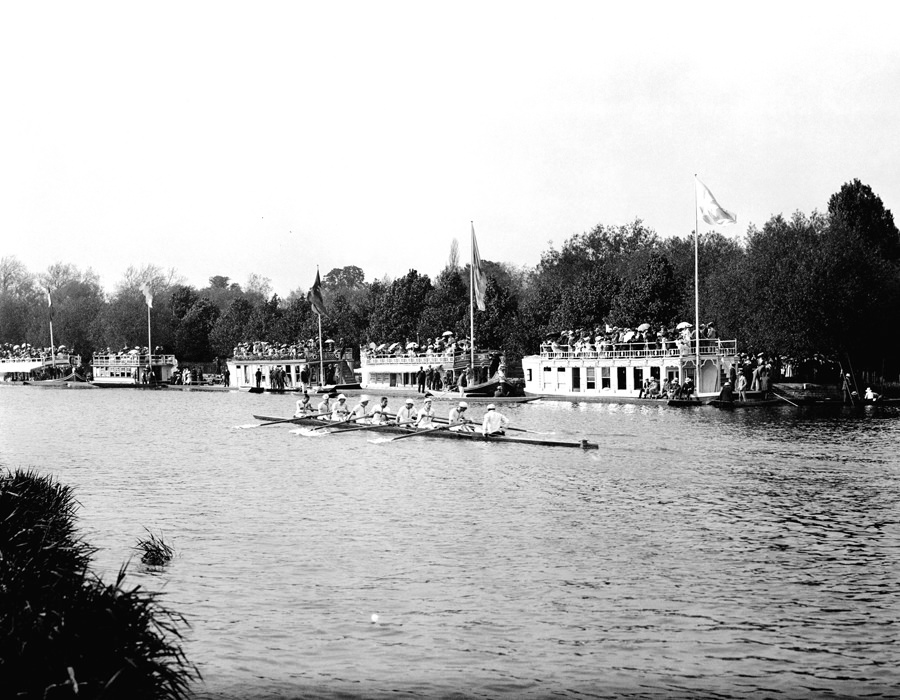 Eights Week, Oxford, 1904