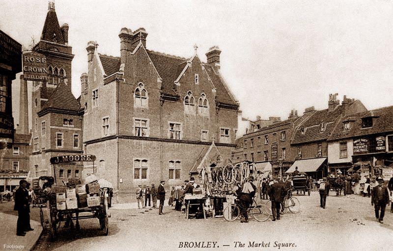 The market square, Bromley