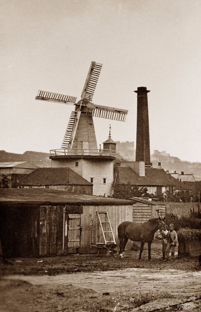 Windmill at Kingsfords Buckland Brewery, Dover