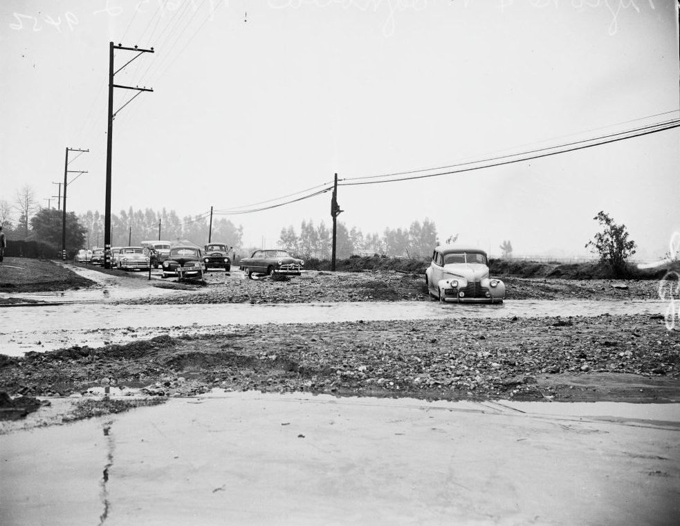 Tyrone Ave, Los Angeles. 16 January 1952.