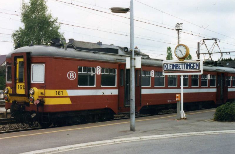 Kleinbettingen station, Luxembourg. May 1995