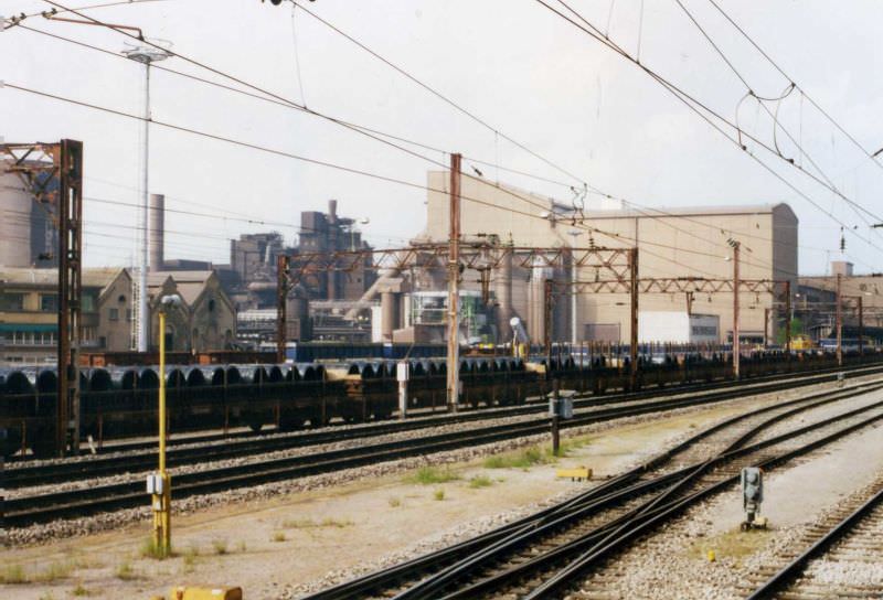 Steelworks, Esch-sur-Alzette. May 1995