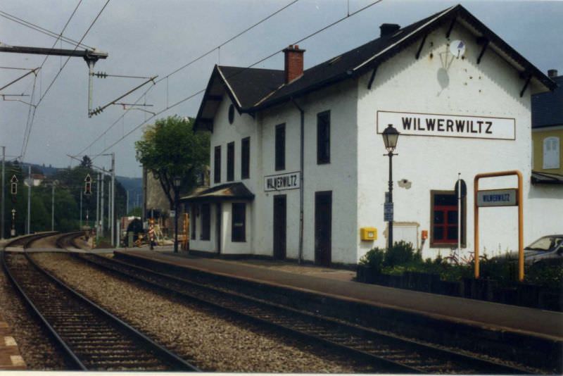Wilverwiltz Gare, Luxemburg. May 1995
