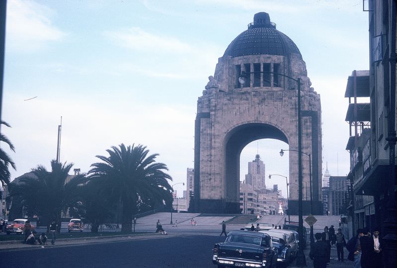 Monument to the Revolution, Mexico City. December 1958