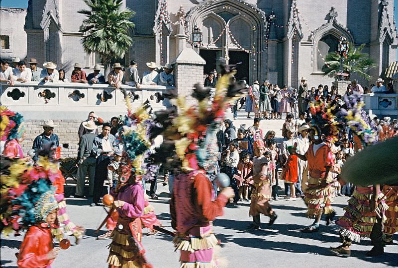Festival of Guadalupe, Saltillo. December 1958