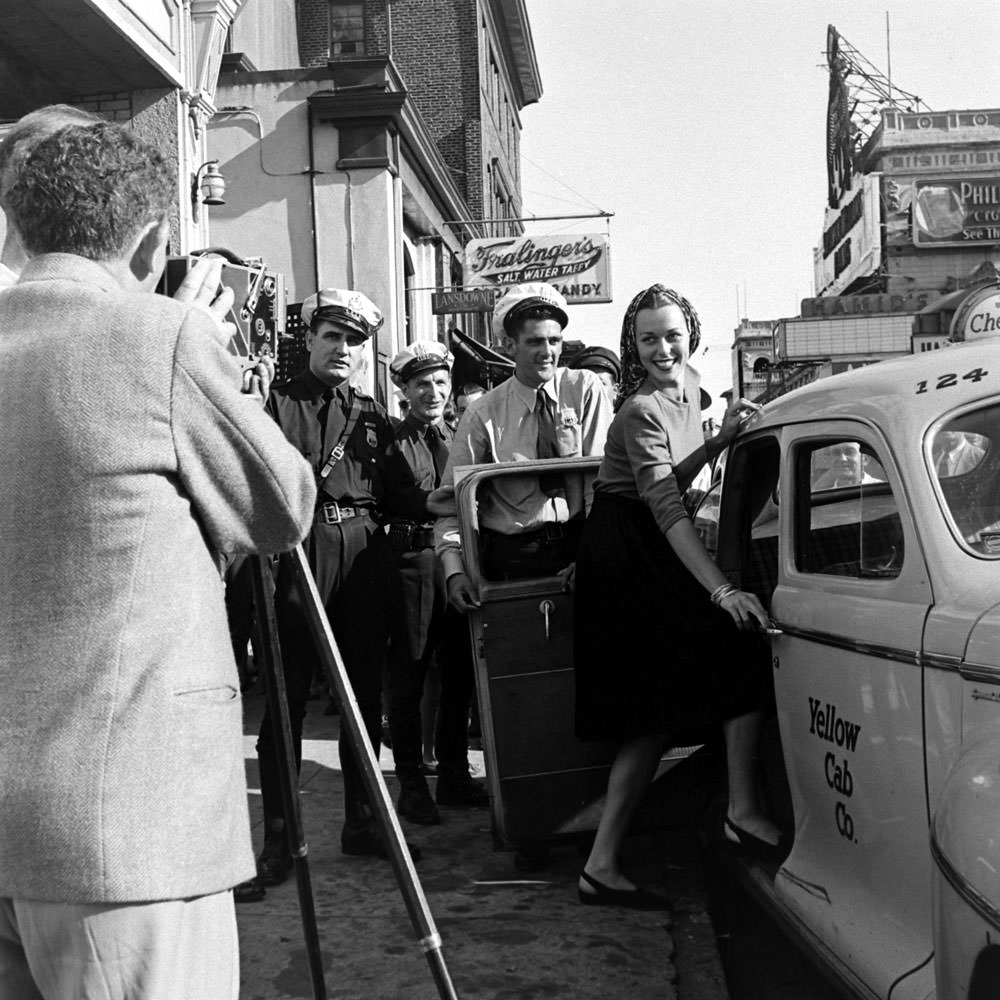 Bess Myerson, Miss America, 1945.