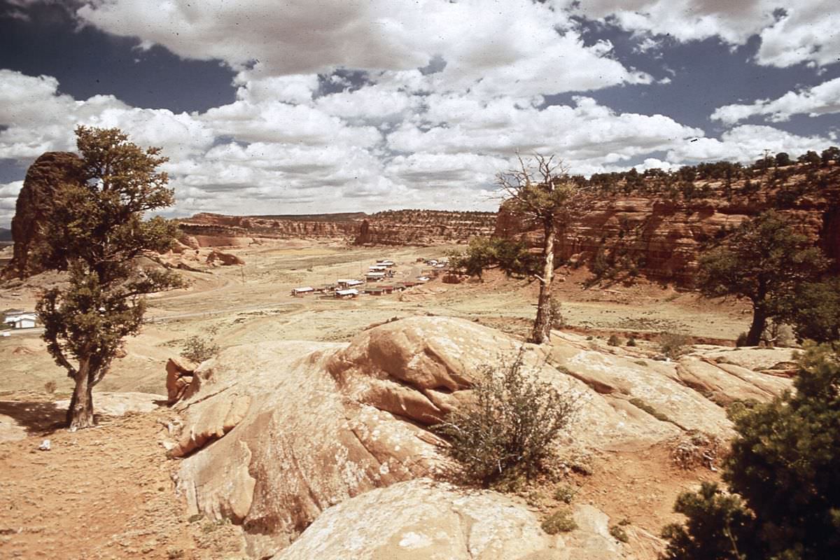 A Navajo community in Arizona.