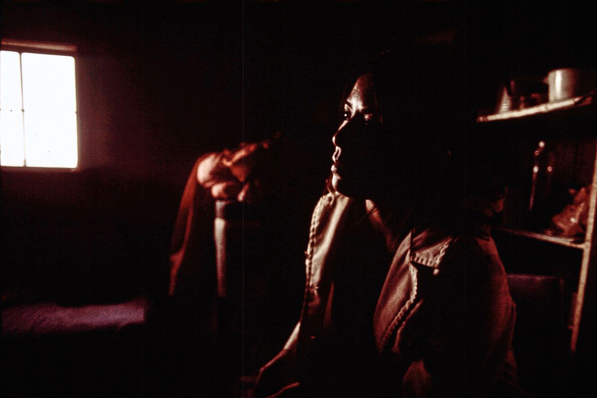 A Navajo man who was injured in a coal mine near Black Mesa, Arizona.