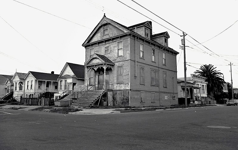Homes in West Oakland, 1974