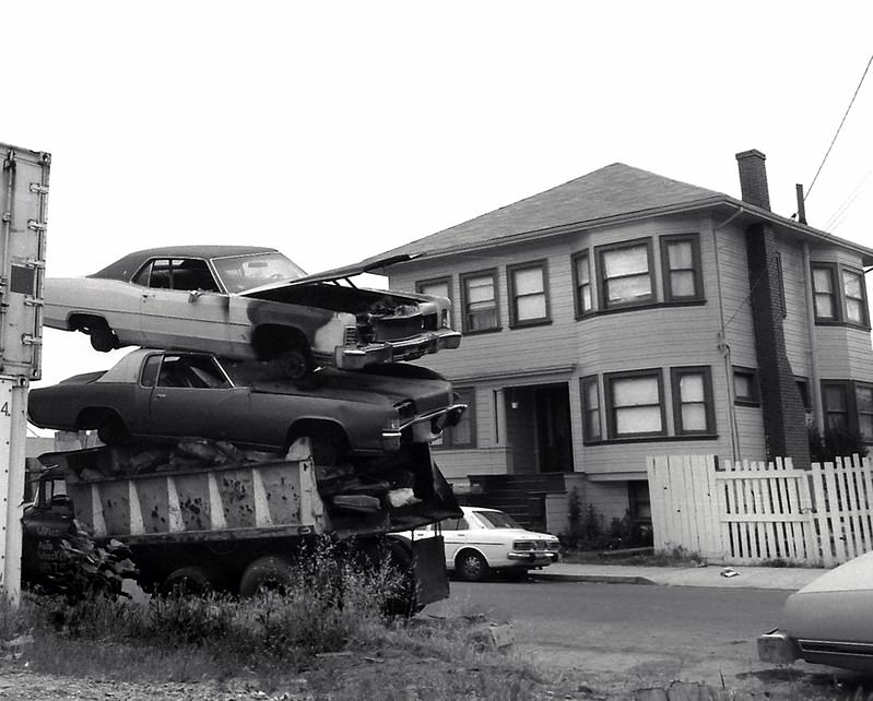 Wood Street, west Oakland, 1981.