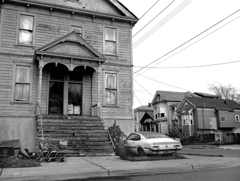 10th and Wood Streets, West Oakland, 1987.