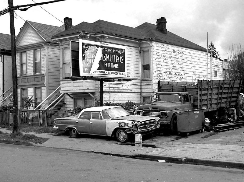 Adaline street, Oakland, 1987.