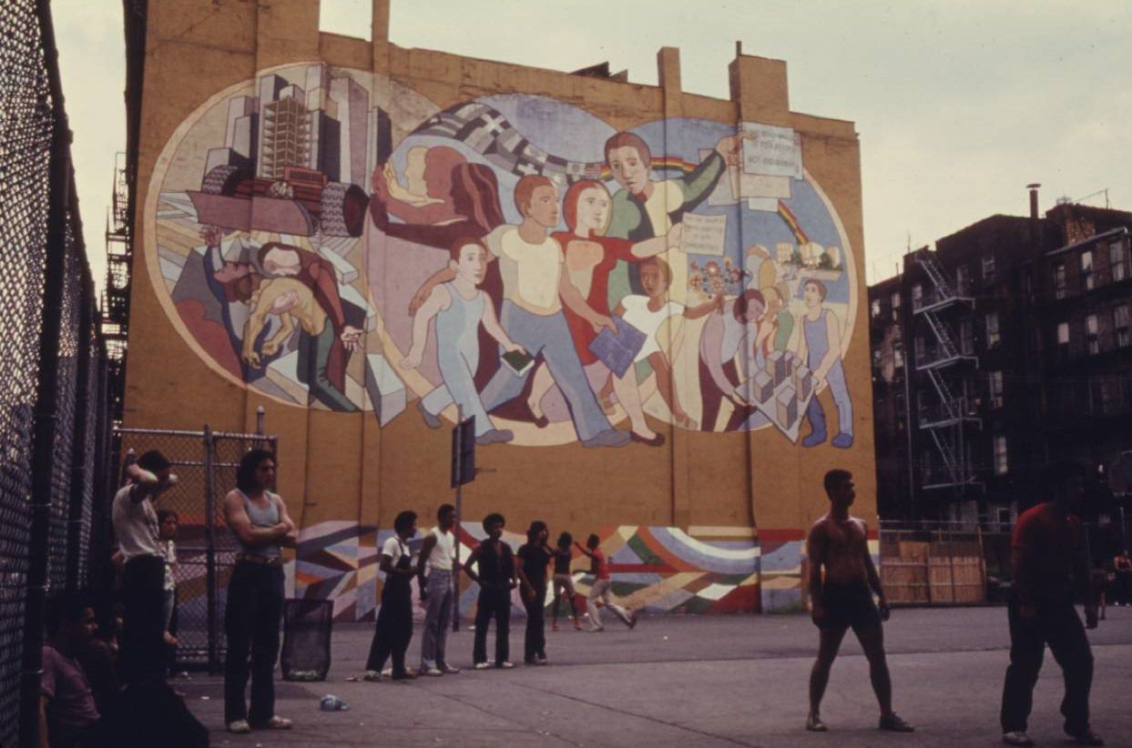 Hell’s Kitchen, Manhattan, July 1974.