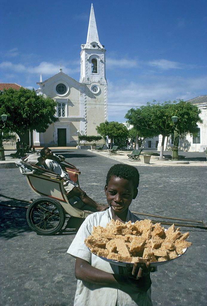 Island of Mocambique-Ilha de Mocambique , a former colony of Portugal.