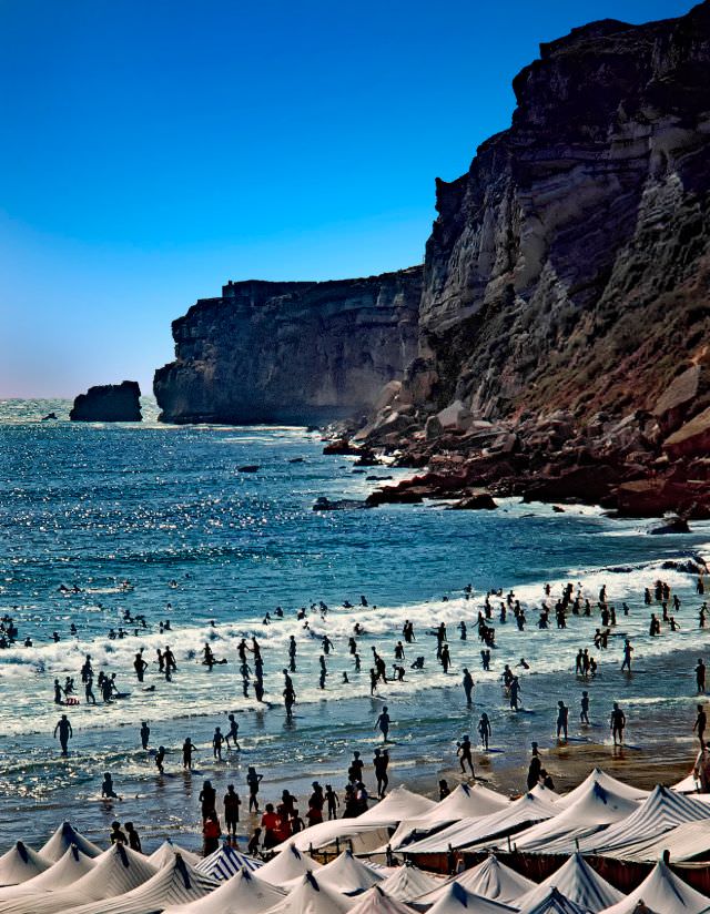 Nazaré beach