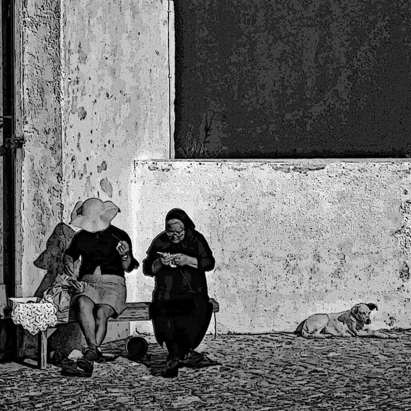 Embroiderers, Sagres, 1974