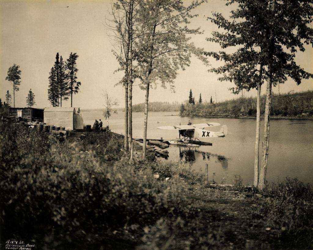 Air Base in Northern Saskatchewan, 1920s.