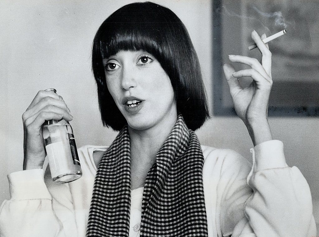 A casual Shelley Duvall, 1977.