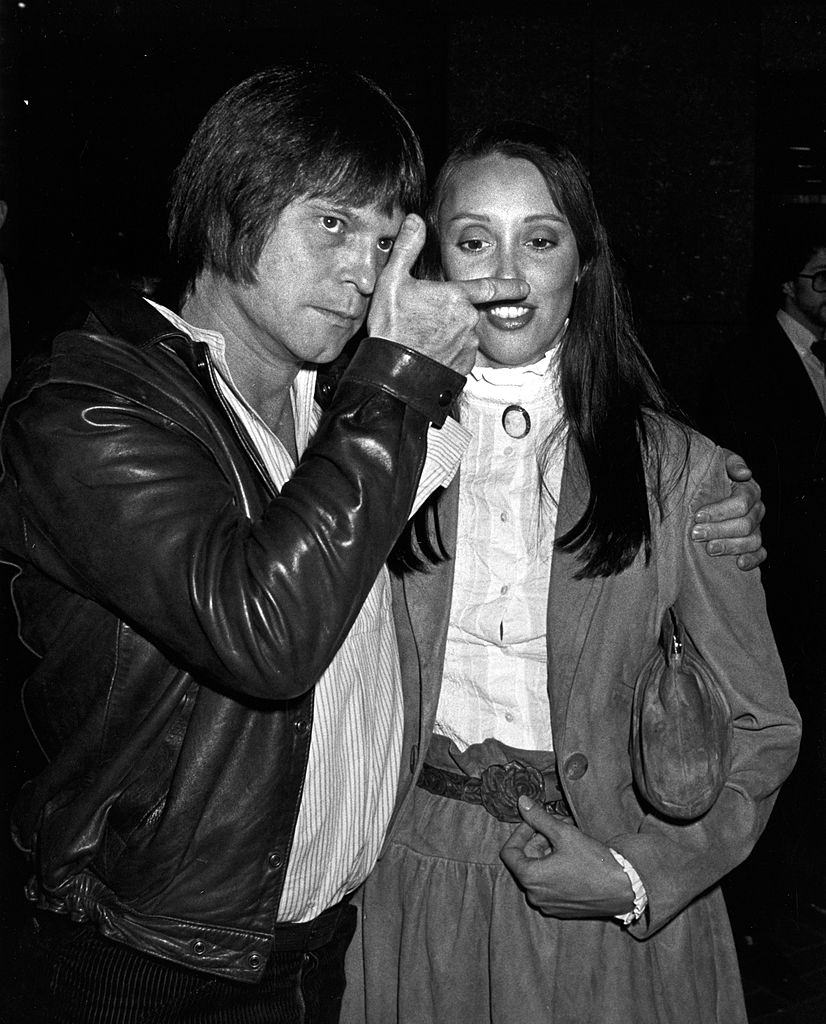 Shelley Duvall with Terry Gilliam at the premiere of "Time Bandits"o n November 4, 1981