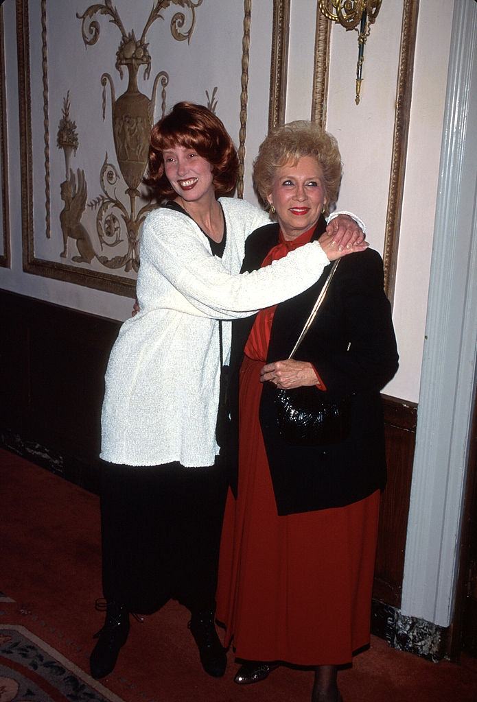 Shelley Duvall with her mother, 1988.