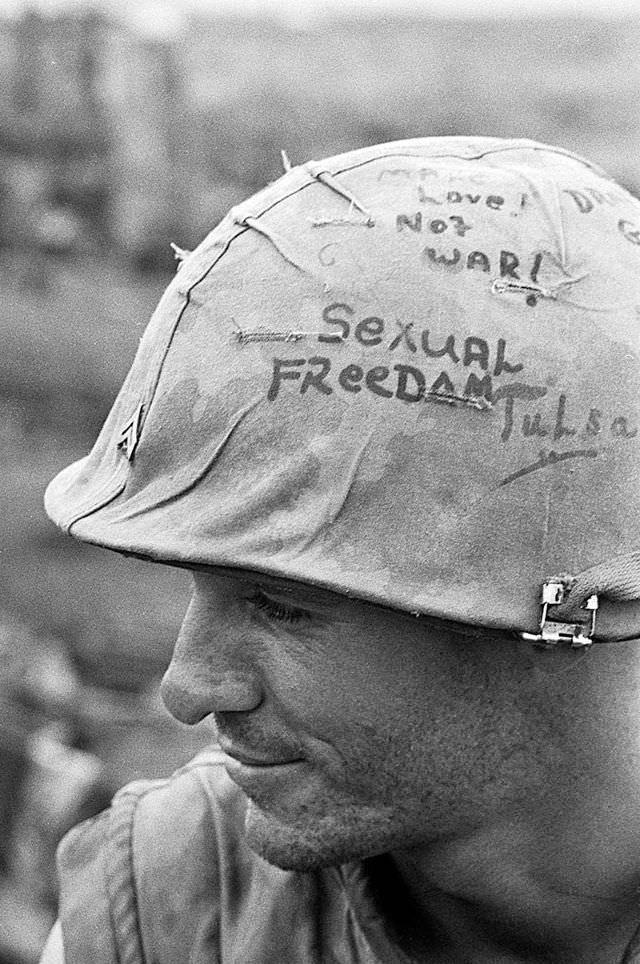 Make love not war, Sexual freedom, Tulsa.