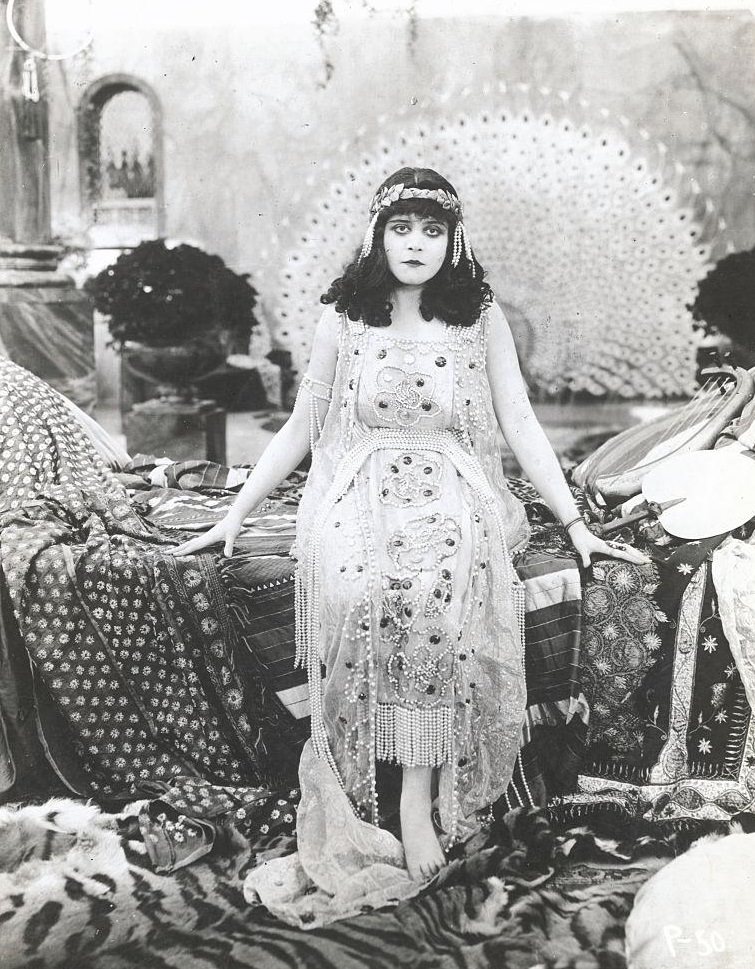 Theda Bara in Salome, 1918.